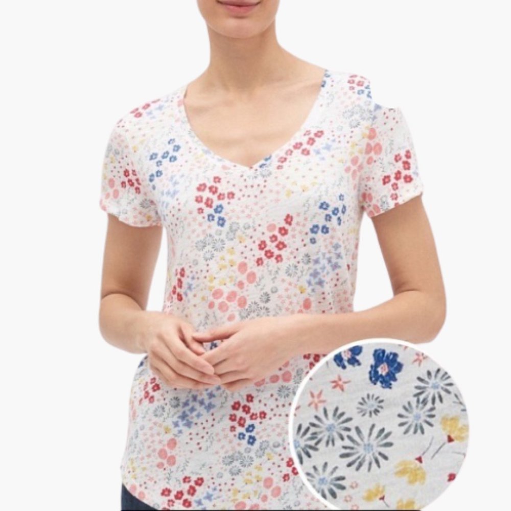 Gap Floral Easy Tee